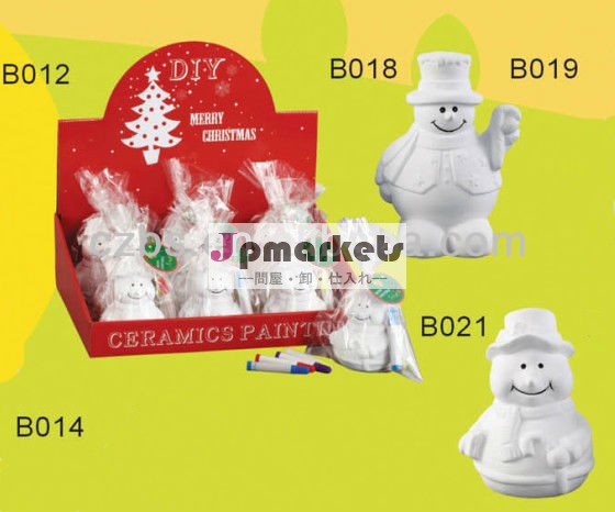 絵画セラミック、 セラミッククリスマス雪だるま、 の装飾問屋・仕入れ・卸・卸売り