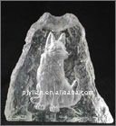 マットクリスタル氷山彫刻刻まれた氷山の動物の置物問屋・仕入れ・卸・卸売り