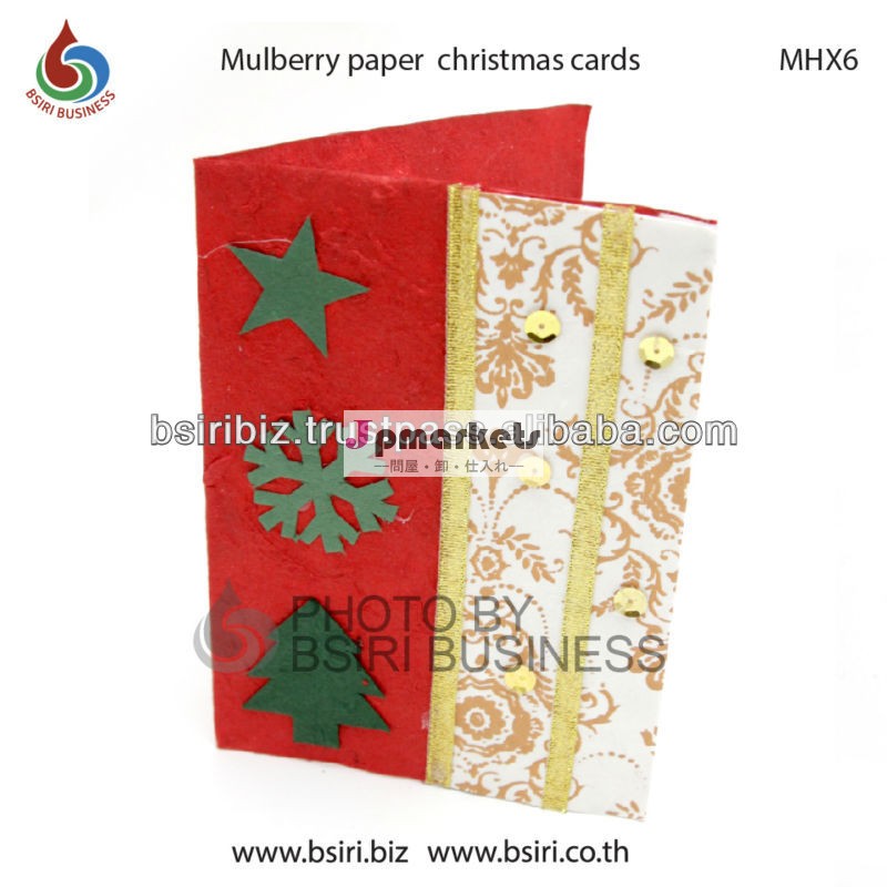 handmade mulberry paper christmas cards問屋・仕入れ・卸・卸売り