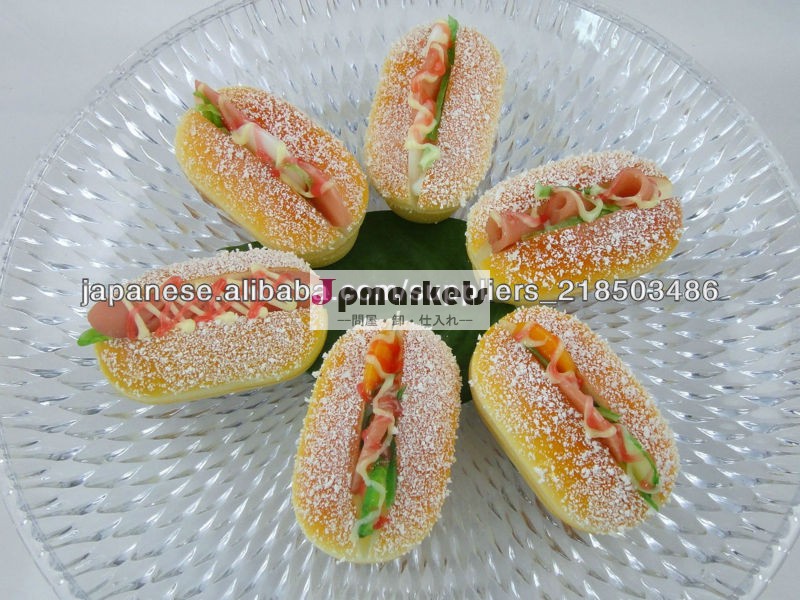 食品サンプル/サンプルパンのサンプル/ハンバーガーのサンプル/fake food/ストラップ/キーホルダ問屋・仕入れ・卸・卸売り