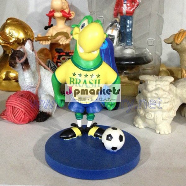 樹脂サッカーマスコット、 カスタムサッカーフィギュア、 樹脂サッカーのマスコット問屋・仕入れ・卸・卸売り