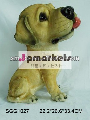 中国卸売樹脂犬の庭の動物の彫像問屋・仕入れ・卸・卸売り