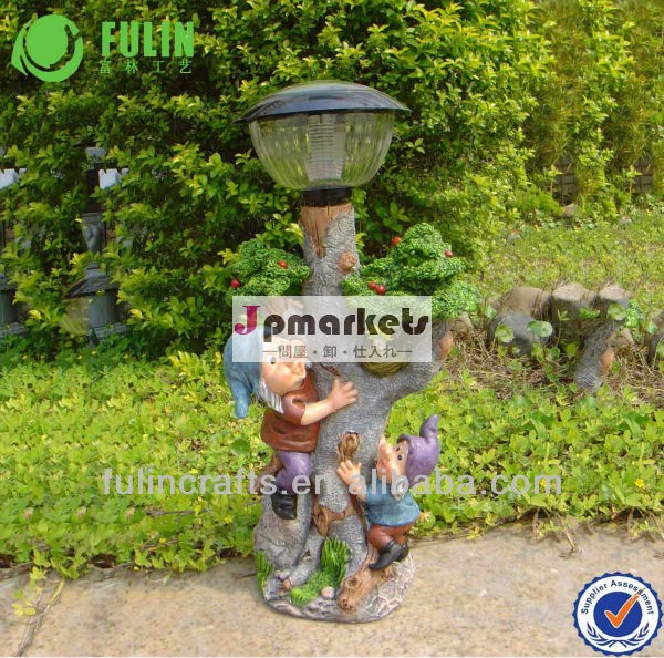 ベストセラーのgnome樹脂の安いソーラーライト問屋・仕入れ・卸・卸売り