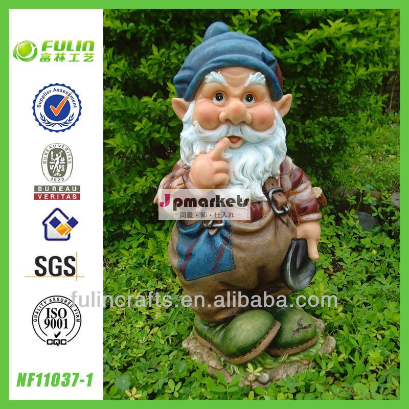 屋外のクリスマス樹脂のgnomeガーデンスタンド問屋・仕入れ・卸・卸売り