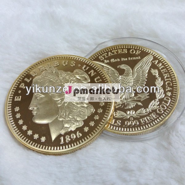 新しい到着の純粋な。 純粋な999上に金。 銀クラッド9999金塊コイン『 モルガン』 1オンス問屋・仕入れ・卸・卸売り