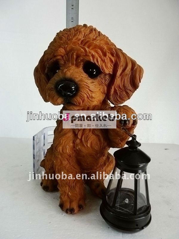 素敵な2014年ポリレジン装飾の犬の像問屋・仕入れ・卸・卸売り