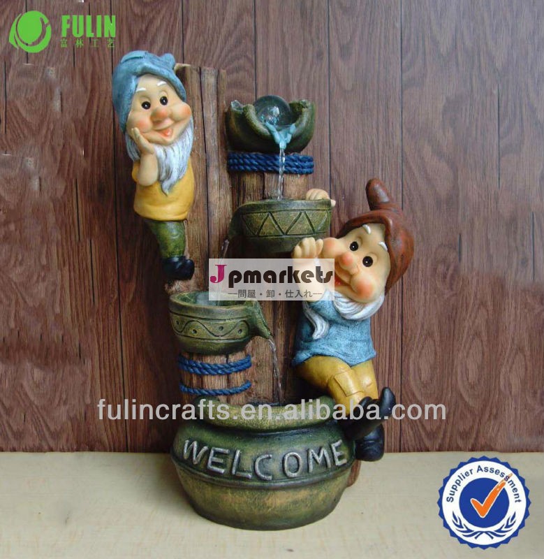 Wholesale Useful Resin Gnome Mini Water Fountains問屋・仕入れ・卸・卸売り