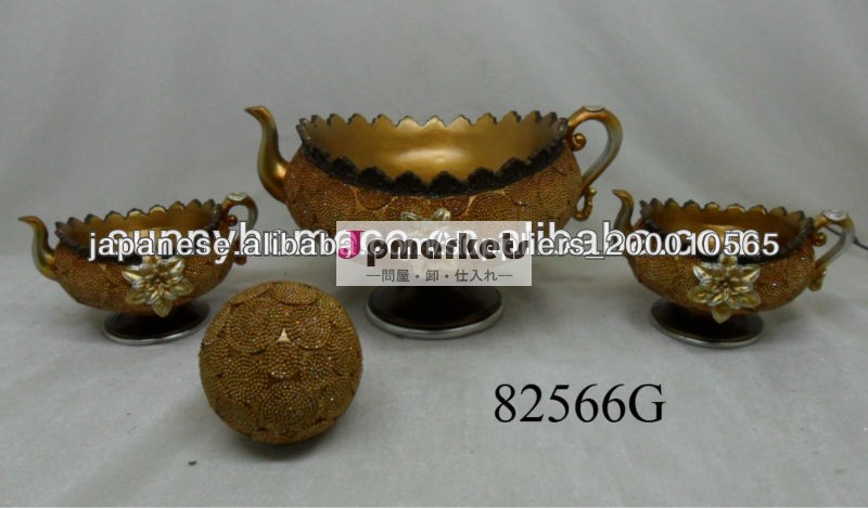 2011 new fashion polyresin gift sets for home問屋・仕入れ・卸・卸売り