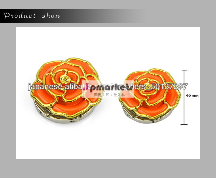 プロモーション耐久性のある花の形のバッグハンガー問屋・仕入れ・卸・卸売り