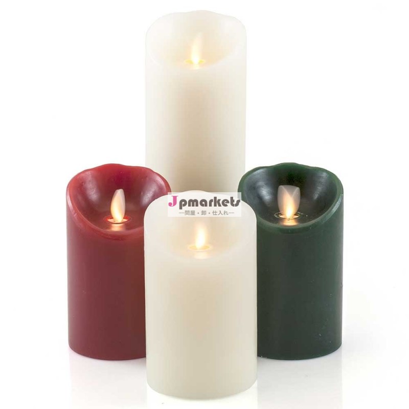 LUMINARA アイボリー 7インチLEDキャンドル問屋・仕入れ・卸・卸売り