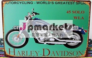バイクのブリキ看板、 金属印刷customziedとプラーク問屋・仕入れ・卸・卸売り