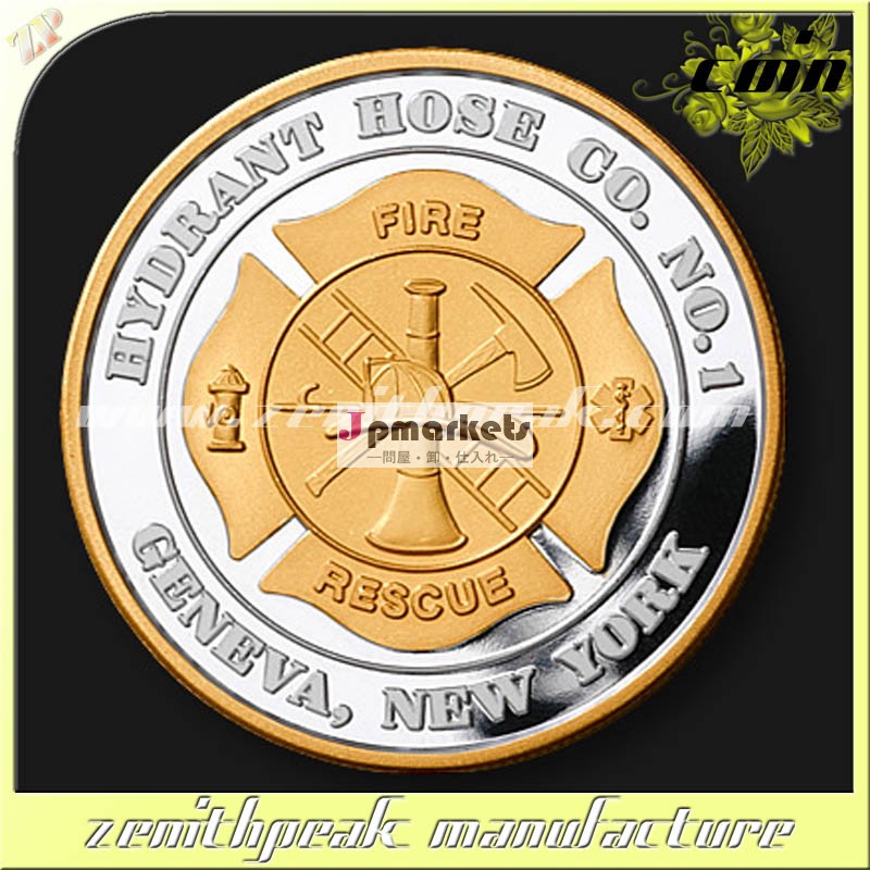 2014年高品質亜鉛合金めっきの金と銀/カスタム刻まれた銀貨問屋・仕入れ・卸・卸売り
