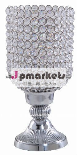 クリスタルビーズキャンドルホルダー、 結晶ハリケーンキャンドルホルダー、 キャンドルピラーホルダー、 水晶玉問屋・仕入れ・卸・卸売り