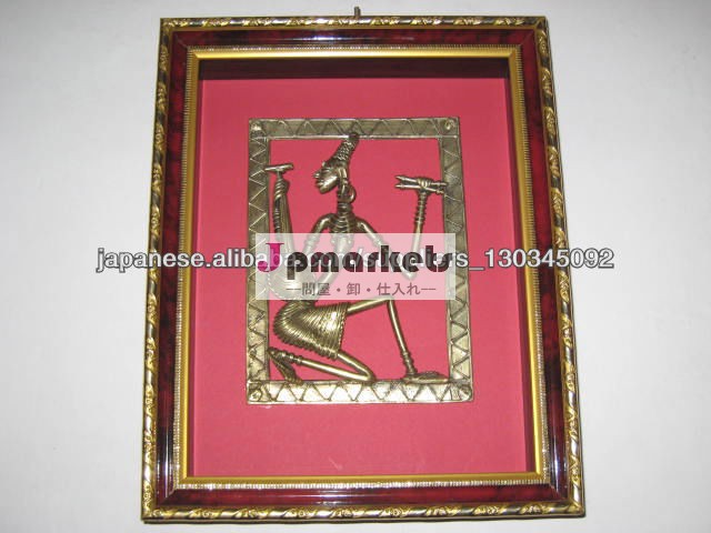 brass hand crafted handicraft wall hanging oldest art called dhokra問屋・仕入れ・卸・卸売り