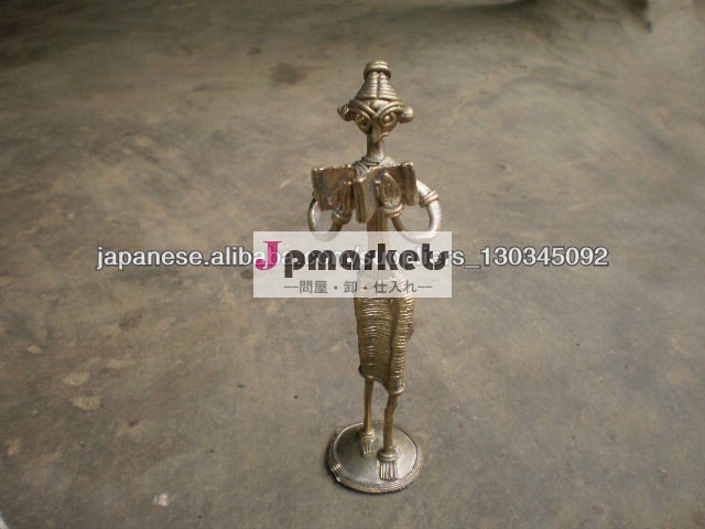 brass hand crafted handicraft horse pair oldest art called dhokra問屋・仕入れ・卸・卸売り