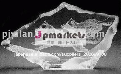 ファッション動物レーザー水晶氷山工芸品、 クリスタルギフト、 クリスタル動物氷山問屋・仕入れ・卸・卸売り