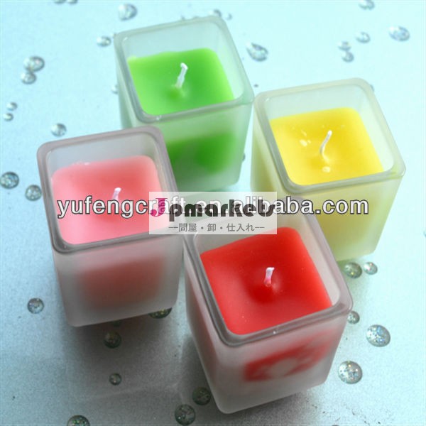 正方形のガラスワックスホルダーglass+candle+lanternモロッコのランタン問屋・仕入れ・卸・卸売り
