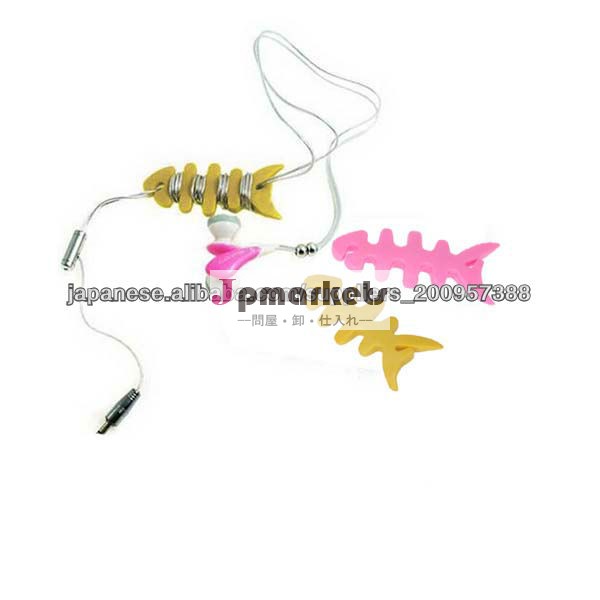 Fish bone shape silicone cord wrap/cable winder問屋・仕入れ・卸・卸売り