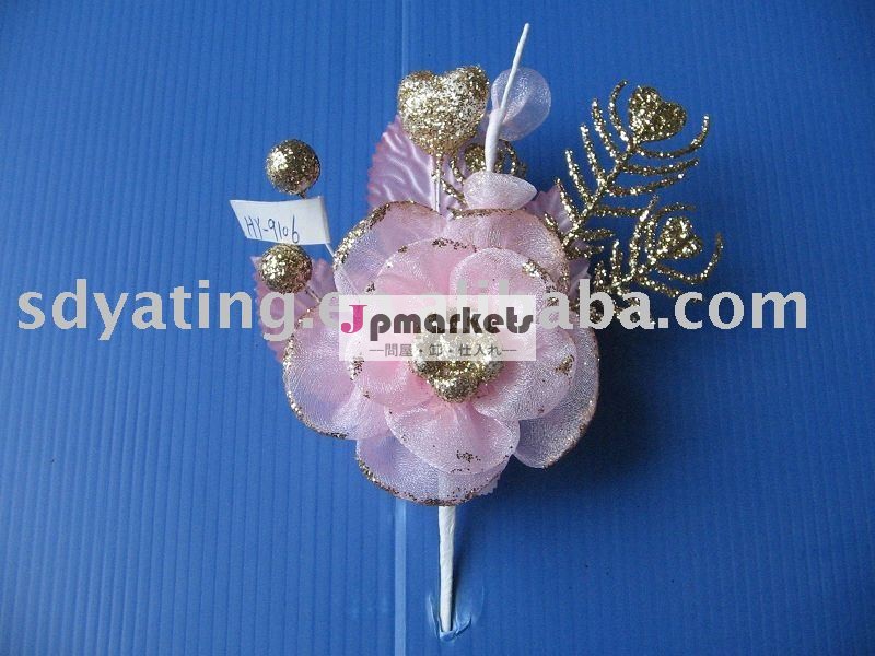 ガーゼの花(HY-9106)問屋・仕入れ・卸・卸売り