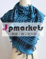 cotton blended Arab shemag plaid check keffiah palestine islamic fringe scarves scarf head wrap問屋・仕入れ・卸・卸売り