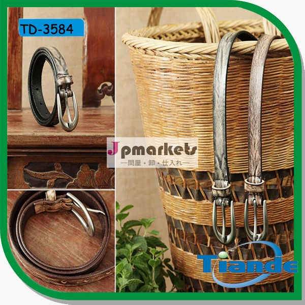 new style fashion classic retro goog quality genuine leather belt for women問屋・仕入れ・卸・卸売り