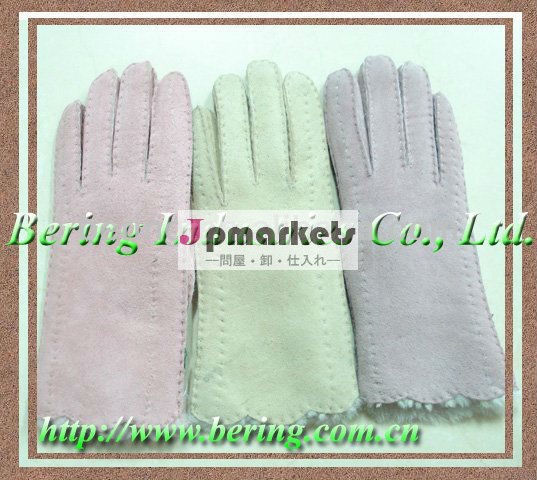 羊皮の皮手袋、冬の手袋、二重表面皮手袋問屋・仕入れ・卸・卸売り