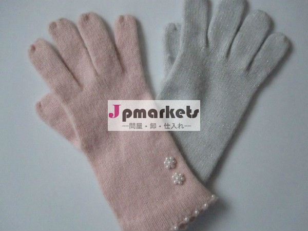 美しいビーズの女性2013手袋を編んだ問屋・仕入れ・卸・卸売り