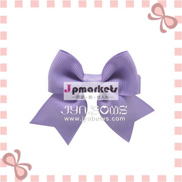 Cheer style hair bow with hair tie and ribbon tails.問屋・仕入れ・卸・卸売り