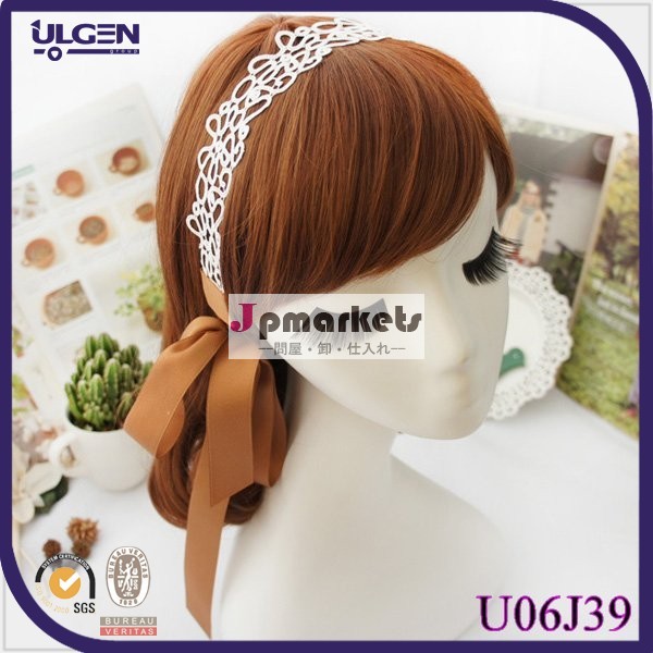 高品質ヘッドドレス レースカチューシャ ロマンチックヘアアクセサリー問屋・仕入れ・卸・卸売り