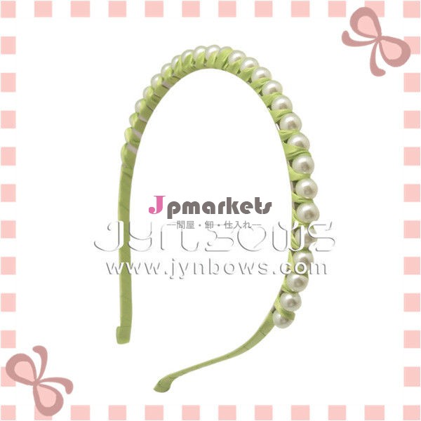 2013 Newest Hairband With Pearl-Hairbow for lady's問屋・仕入れ・卸・卸売り