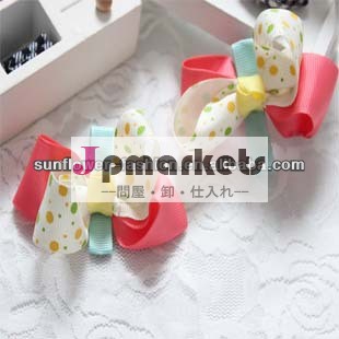 子供ちょう結びのヘアクリップ、 子供の髪のアクセサリー問屋・仕入れ・卸・卸売り
