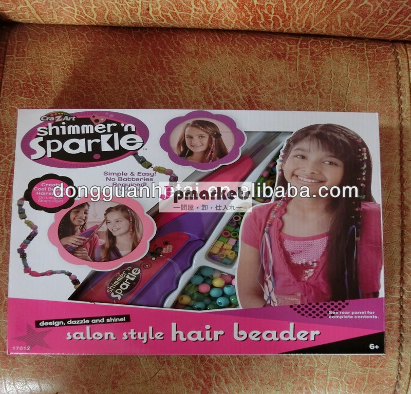 玉縁装飾を施す人shimmer'n輝きサロンスタイルのヘア、 cra-z-artキッズ用ヘアアクセサリー問屋・仕入れ・卸・卸売り