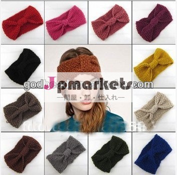 ファッション耳ウォーマーgodbeadheadwrapニットターバン女性のかぎ針編みのヘッドバンド問屋・仕入れ・卸・卸売り