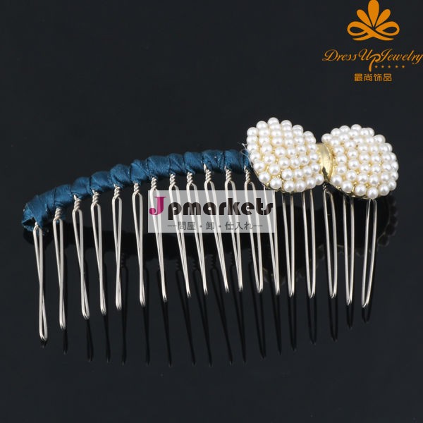 爪金属の蝶のヘアクリップ、 パールのヘアクリップ問屋・仕入れ・卸・卸売り