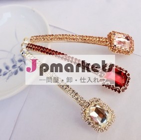 中国製2014年新しいファッションファンシーヘアビッグラインストーンの宝石付き問屋・仕入れ・卸・卸売り