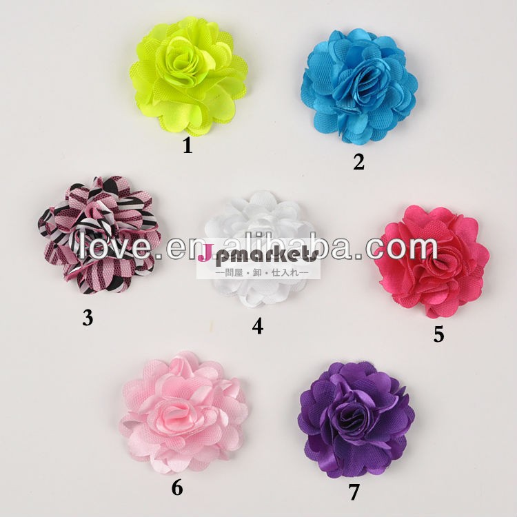 2.5" ブティック在庫のメッシュの花のヘッド問屋・仕入れ・卸・卸売り