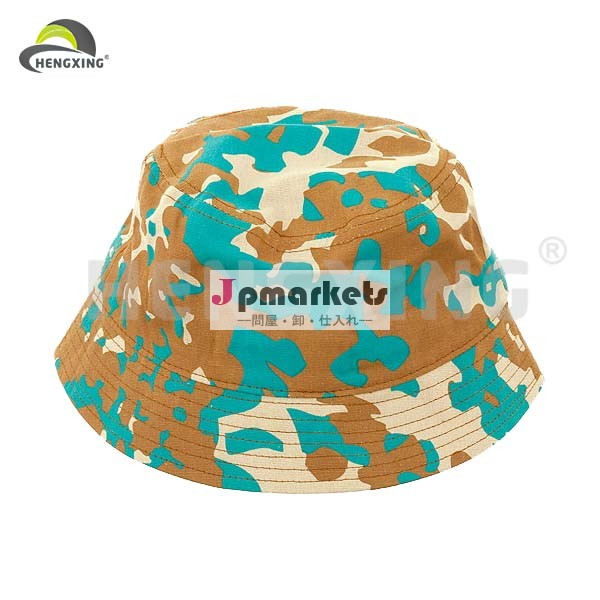 ファッションcamoの印刷された男性のファッションカジュアルな花のバケツの帽子問屋・仕入れ・卸・卸売り