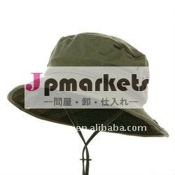 オリーブ100バケットハットコットンツイル洗浄したフィッシングキャップ問屋・仕入れ・卸・卸売り