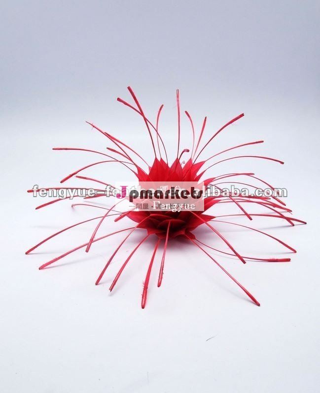 羽の台紙または羽の花か羽のfascinator問屋・仕入れ・卸・卸売り