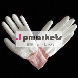 100％ナイロンpuヤシのナイロンニット手袋問屋・仕入れ・卸・卸売り