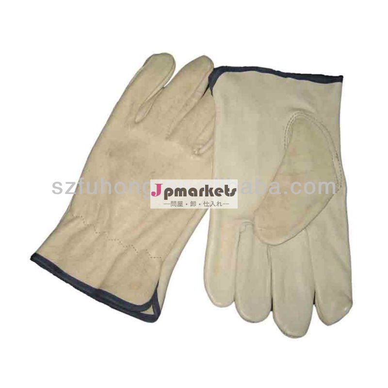 一般的な仕事のためプレミアム豚グレインレザー保護を保護するために手袋を駆動問屋・仕入れ・卸・卸売り