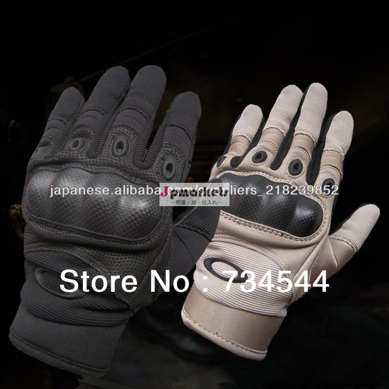 軍事戦術的な撮影手袋のOakleyのマット保護シェルの炭素繊維のバージョン問屋・仕入れ・卸・卸売り
