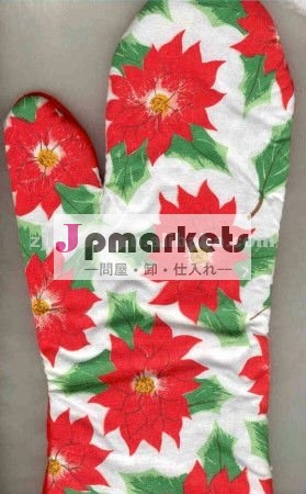 クリスマステーマのキッチン手袋問屋・仕入れ・卸・卸売り