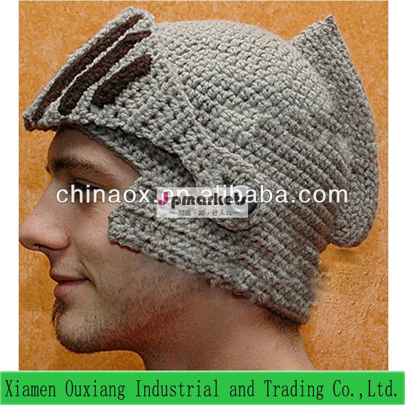 chrismasギフトノベルティ905古代ローマスタイルの手作り騎士編み物帽子問屋・仕入れ・卸・卸売り