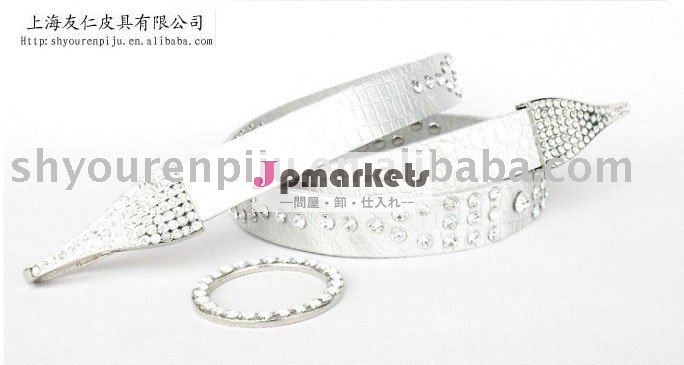 熱い販売cb0064ラインストーン付きファッションベルト問屋・仕入れ・卸・卸売り