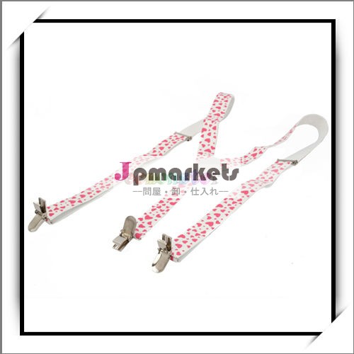 愛赤と白のゴム紐11002063- ファッション女性用サスペンダー問屋・仕入れ・卸・卸売り