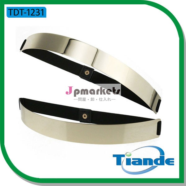 レディースシルバーtiande金属ベルト弾性問屋・仕入れ・卸・卸売り