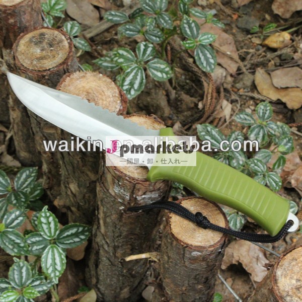 『11.2全体的な緑のハンドル固定刃のナイフ中国製問屋・仕入れ・卸・卸売り