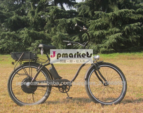 インチホット販売26ceパス1000wモーター電動ビーチクルーザー自転車問屋・仕入れ・卸・卸売り