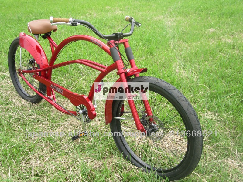 24インチ専門の熱い販売の美しい赤いチョッパーバイク問屋・仕入れ・卸・卸売り